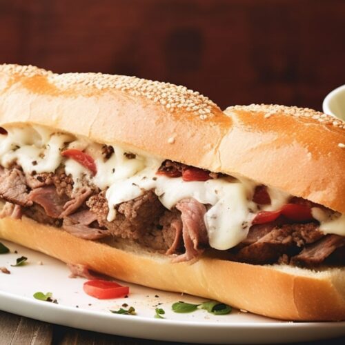 Pasquale's Stromboli Steak Sandwich Recipe