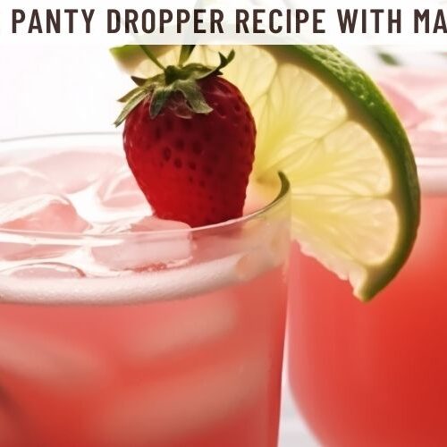 Pink Panty Dropper Recipe with Malibu