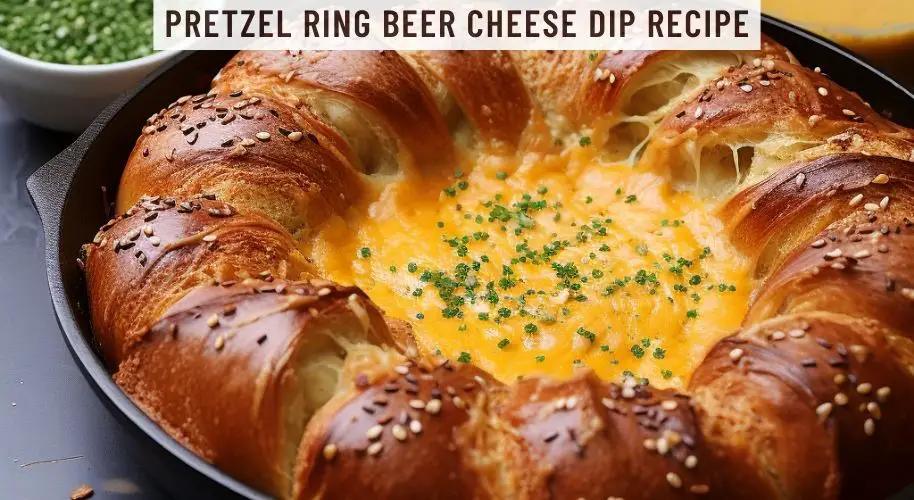 Pretzel Ring Beer Cheese Dip Recipe