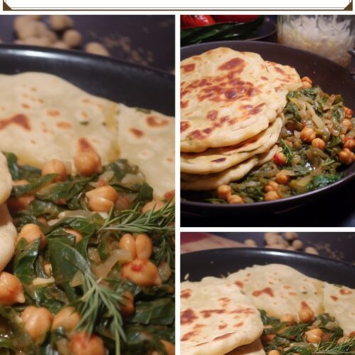 Revithia Me Spanaki Recipe