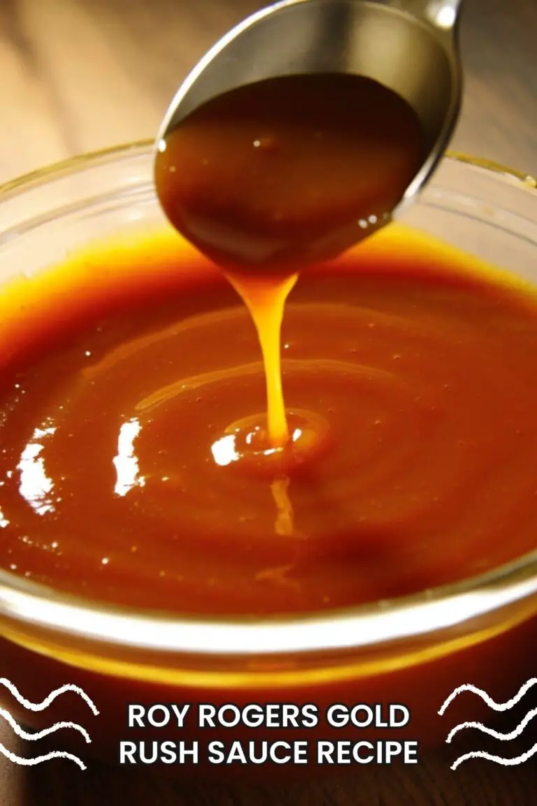 Roy Rogers Gold Rush Sauce Recipe