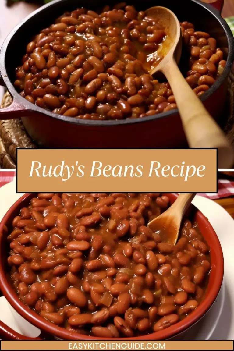 Rudy's Beans Recipe