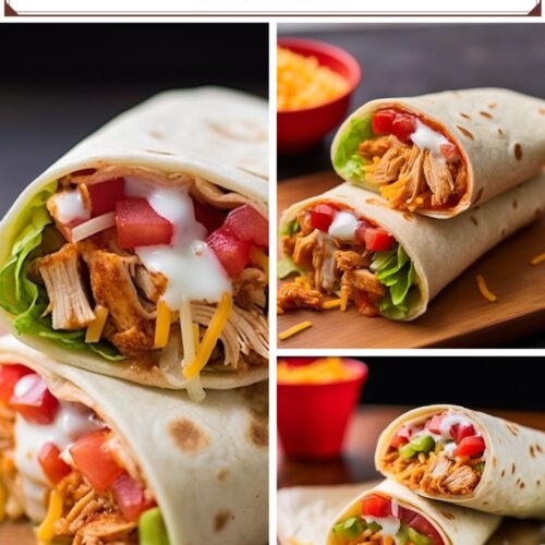 Shredded Chicken Burrito Taco Bell Recipe