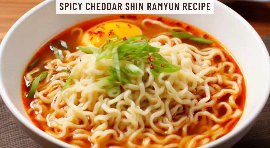 Spicy Cheddar Shin Ramyun Recipe