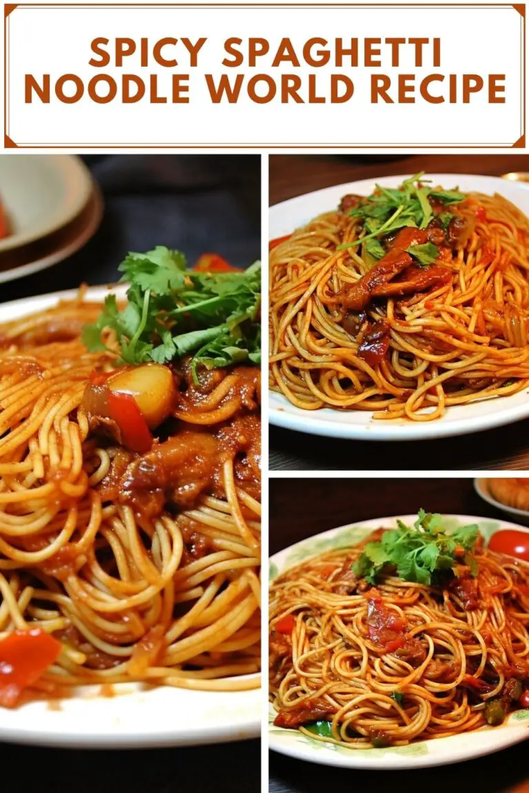 Spicy Spaghetti Noodle World Recipe