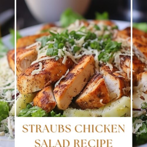 Straubs Chicken Salad Recipe