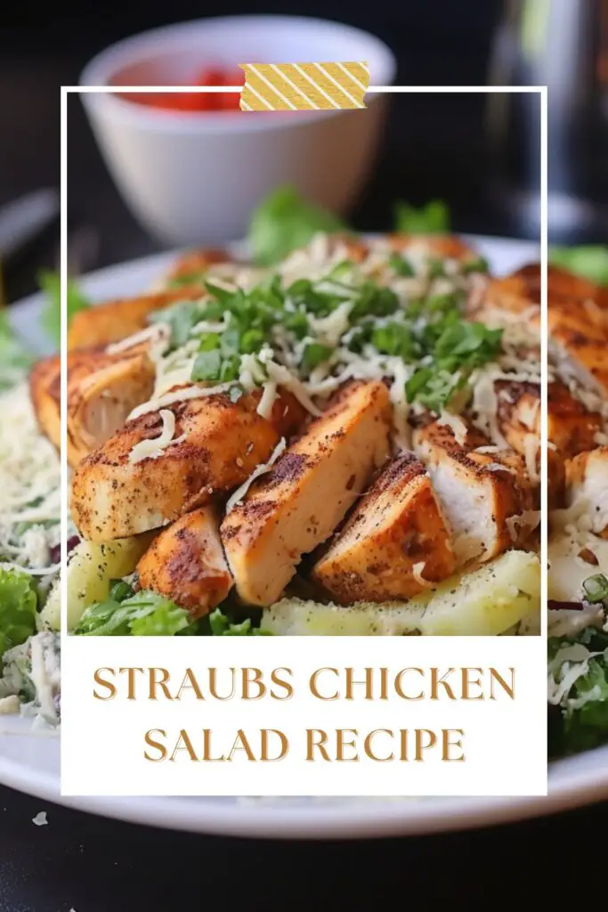 Straubs Chicken Salad Recipe