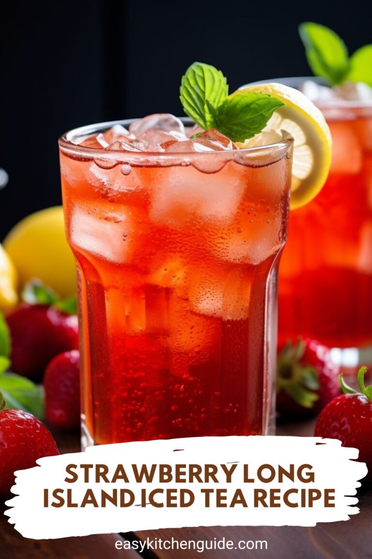 Strawberry Long Island Iced Tea Recipe - Easy Kitchen Guide