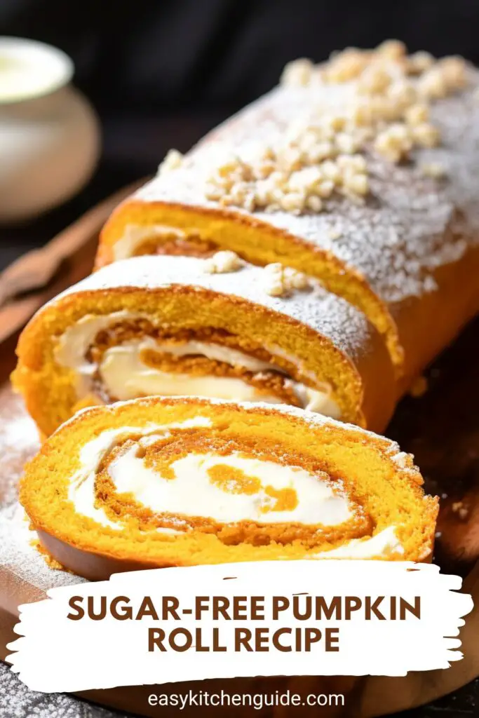 Sugar-Free Pumpkin Roll Recipe