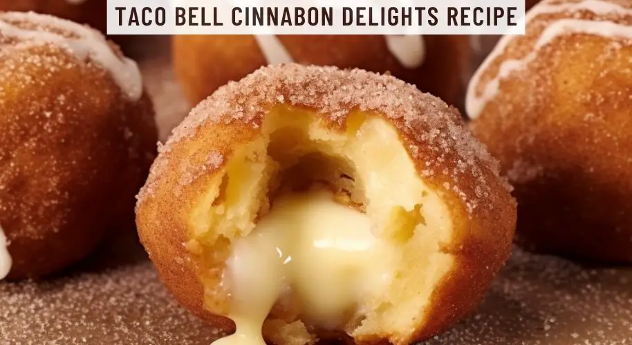 Taco Bell Cinnabon Delights Recipe