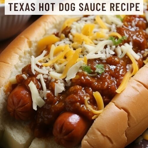 Texas Hot Dog Sauce Recipe