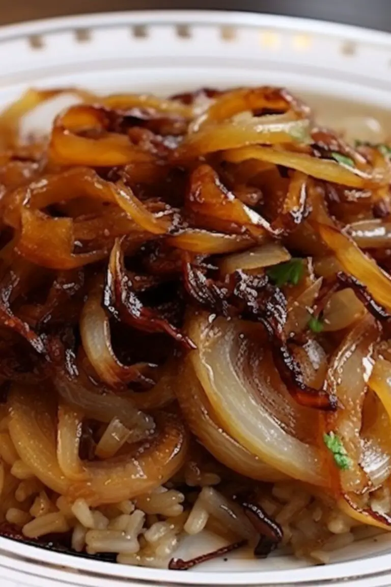 Alton Brown Caramelized Onions Recipe