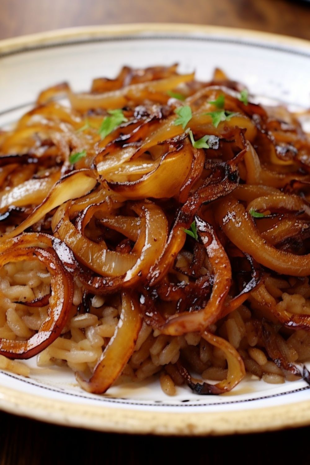 Alton Brown Caramelized Onions Recipe