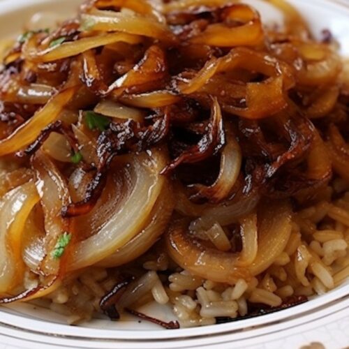 Alton Brown Caramelized Onions Recipe