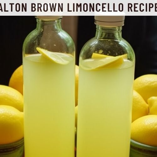 Alton Brown Limoncello Recipe