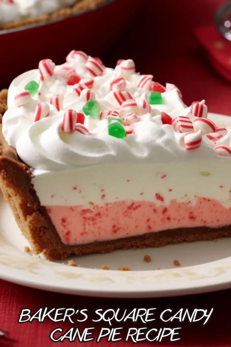 Baker's Square Candy Cane Pie Recipe