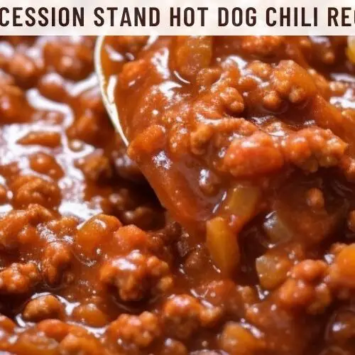 Concession Stand Hot Dog Chili Recipe