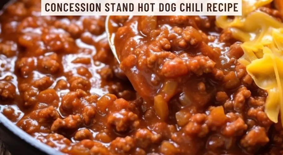 Concession Stand Hot Dog Chili Recipe