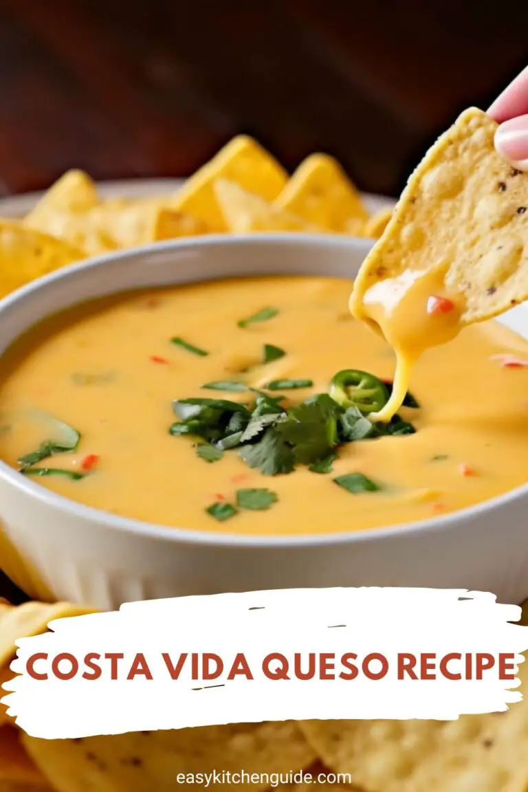 Costa Vida Queso Recipe