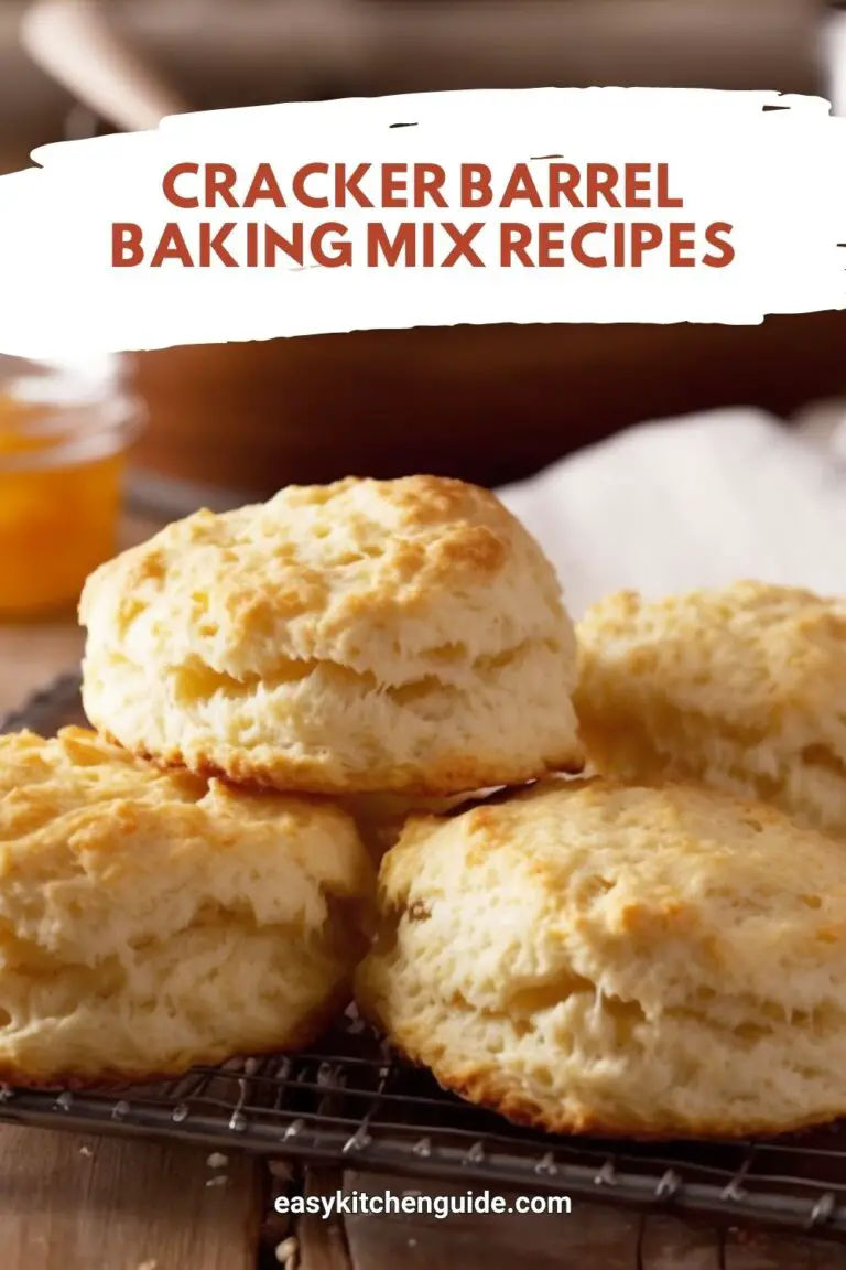 Cracker Barrel Baking Mix Recipes - Easy Kitchen Guide