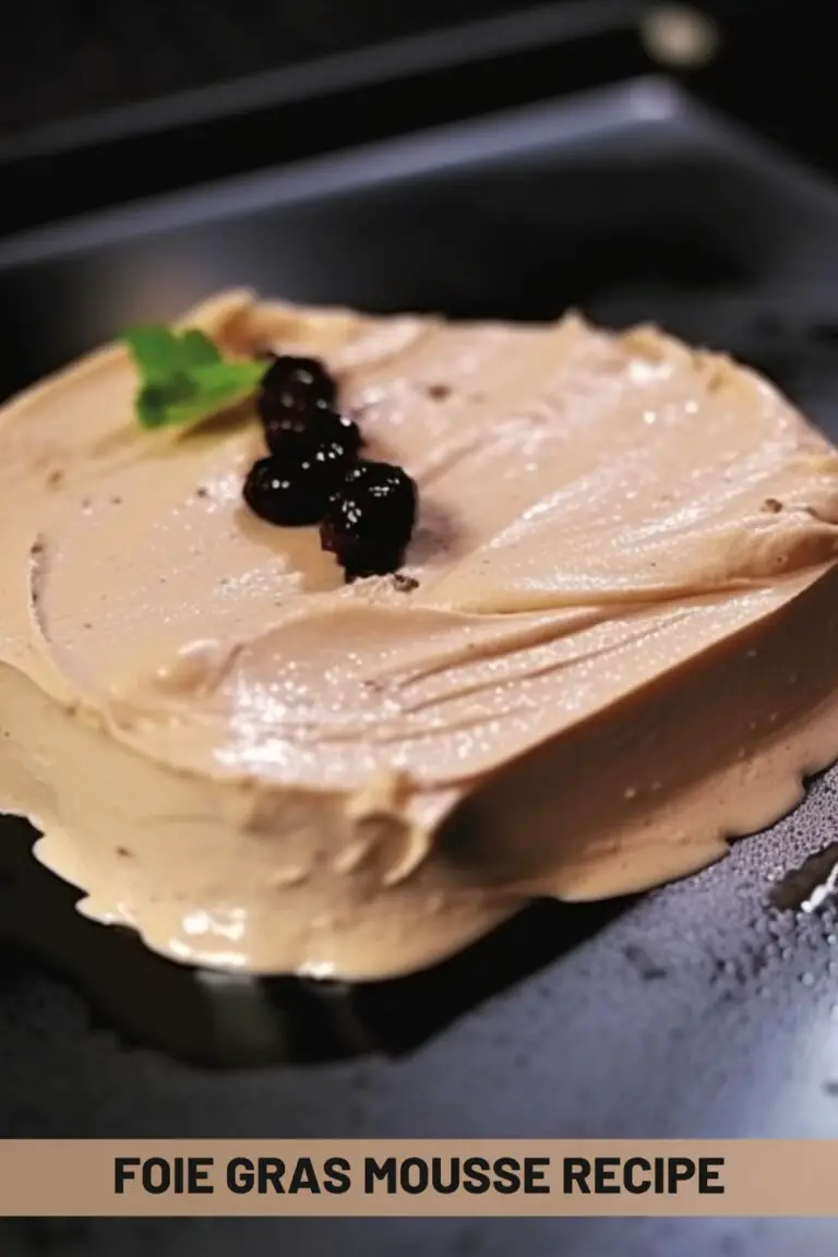 Foie Gras Mousse Recipe