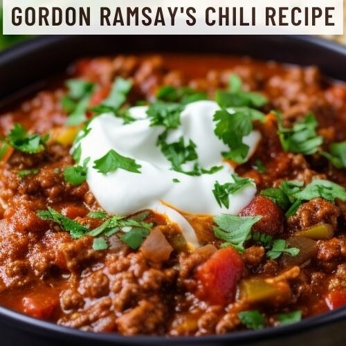 Gordon Ramsay's Chili Recipe