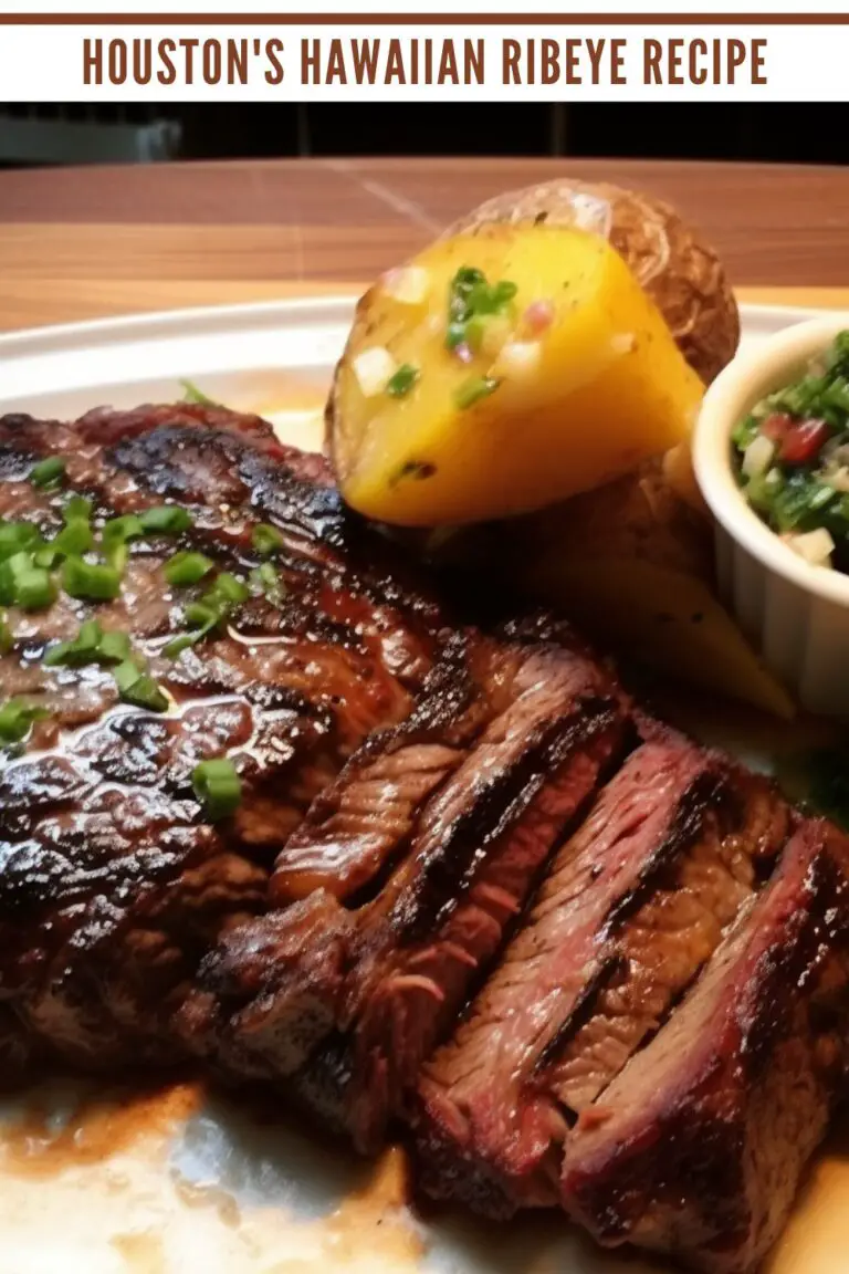 Houston's Hawaiian Ribeye Recipe