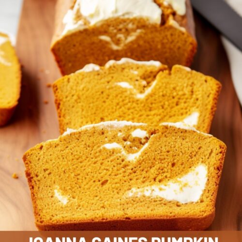 Joanna Gaines Pumpkin Cream Cheese Bread Recipe