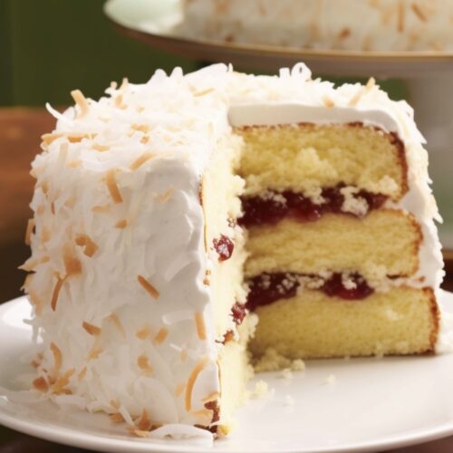 La Madeleine Coconut Cream Cake Recipe