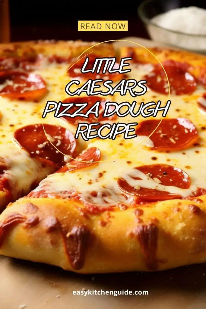 Little Caesars Pizza Dough Recipe