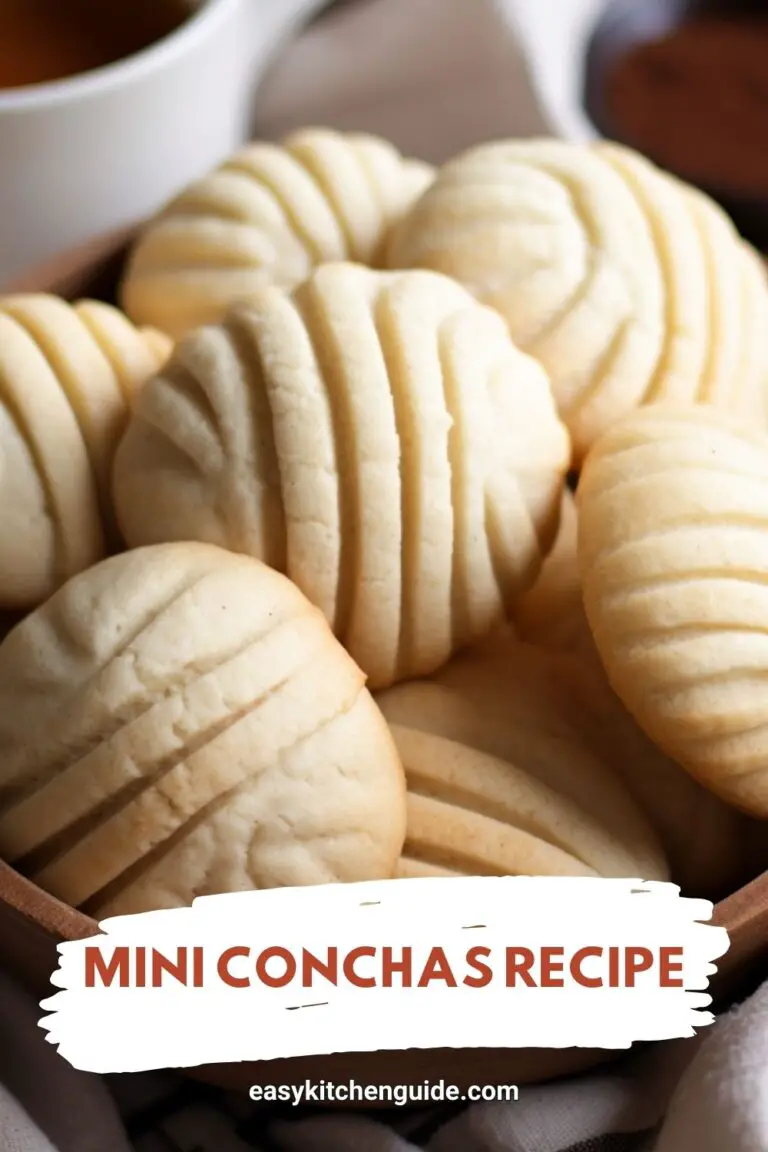 Mini Conchas Recipe