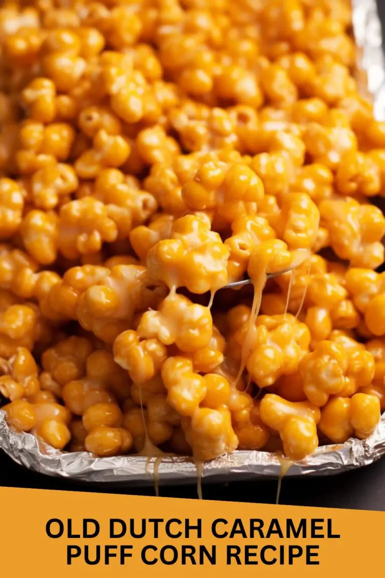 Old Dutch Caramel Puff Corn Recipe