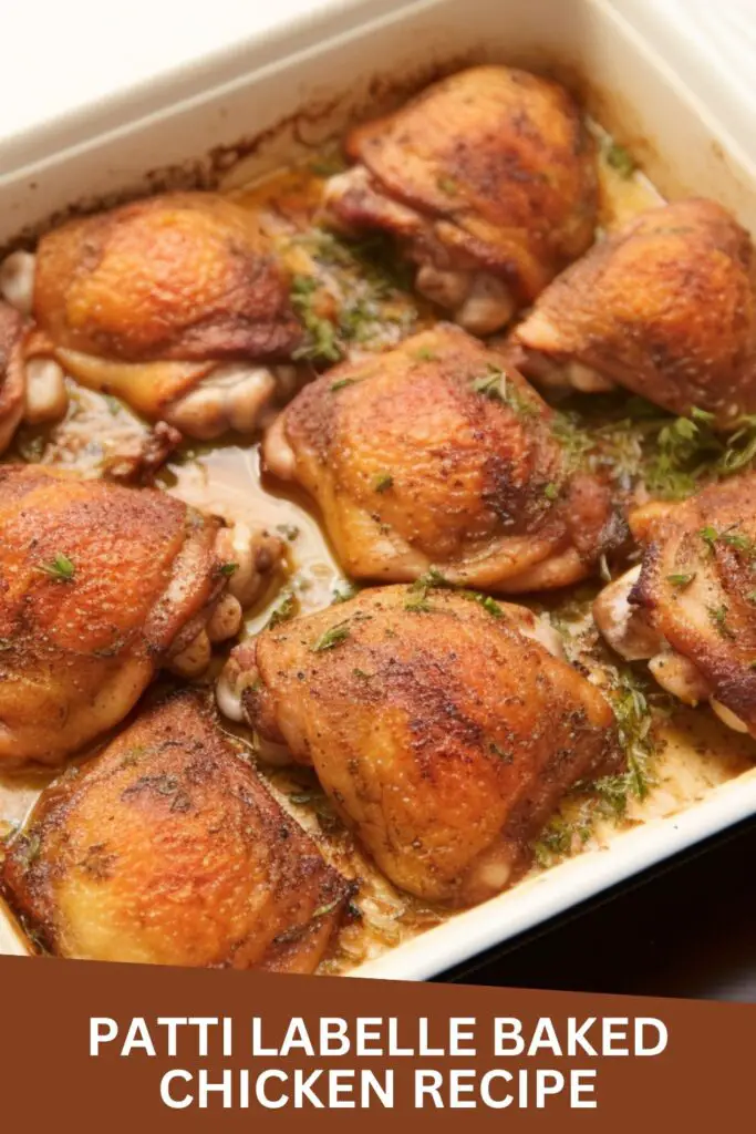 Patti LaBelle Baked Chicken Recipe