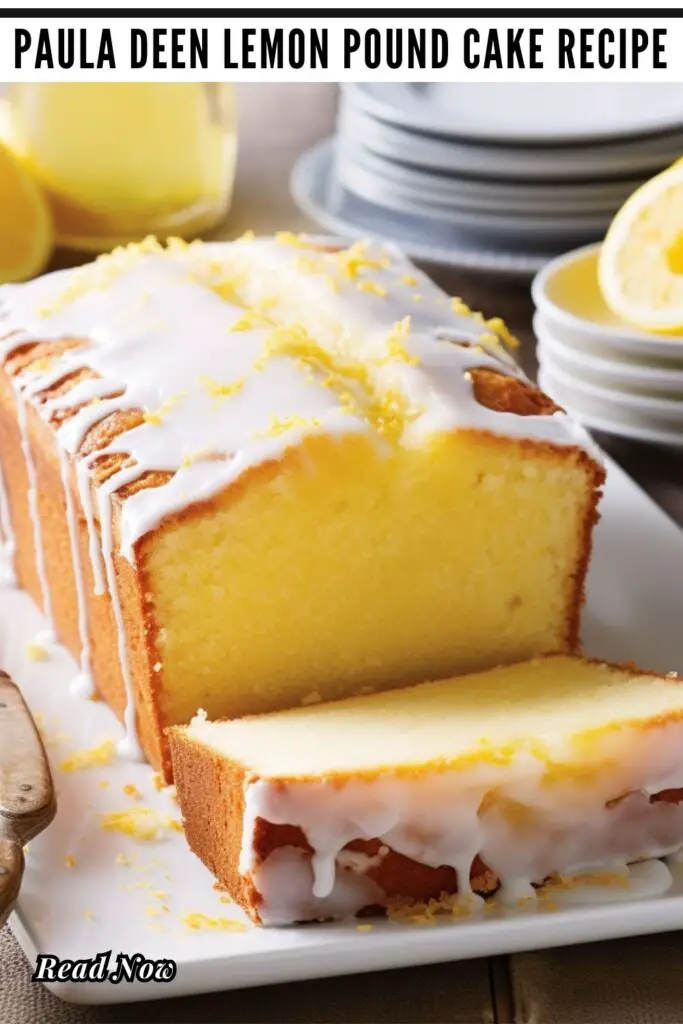Paula Deen Lemon Pound Cake Recipe