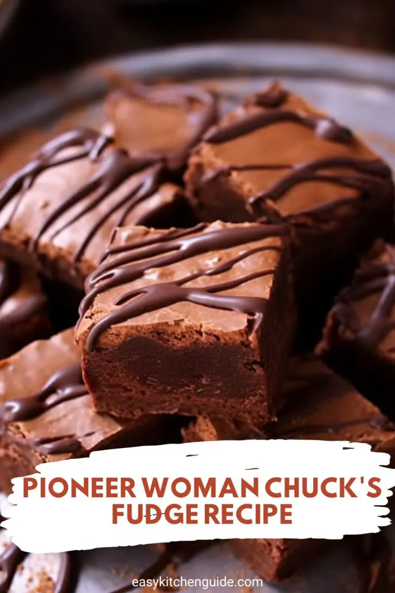 Pioneer Woman Chuck's Fudge Recipe