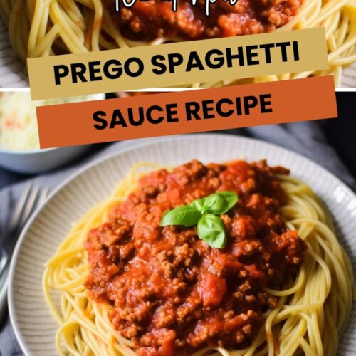 Prego Spaghetti Sauce Recipe