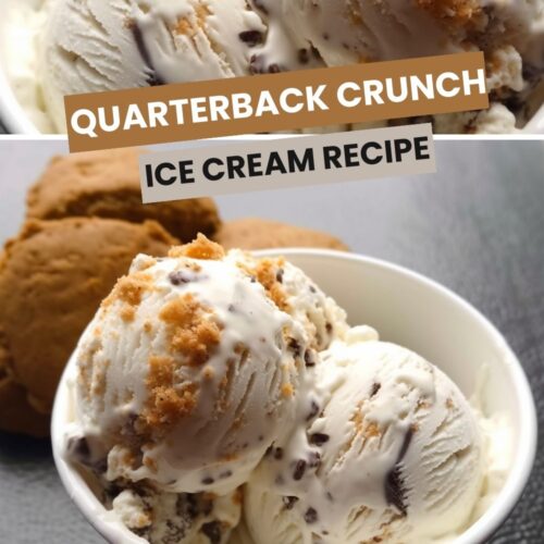Quarterback Crunch Ice Cream Recipe