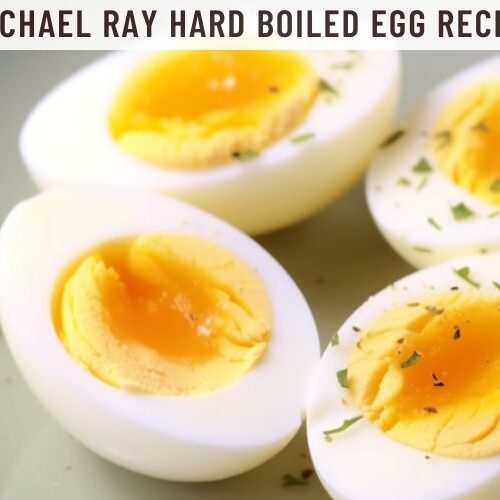 Rachael Ray Hard Boiled Egg Recipe