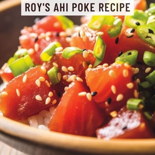 Roy's Ahi Poke Recipe