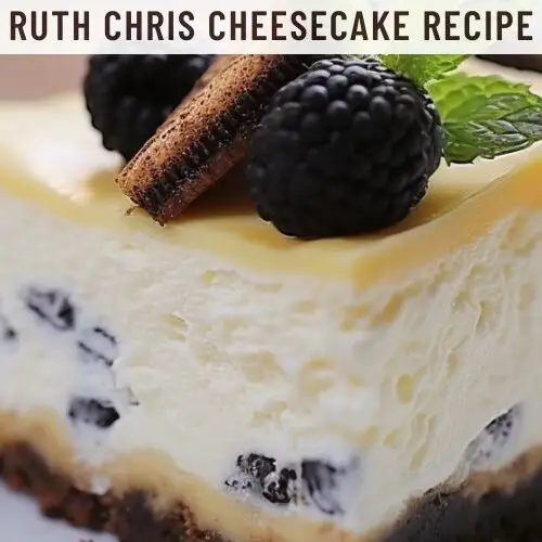 Ruth Chris Cheesecake Recipe