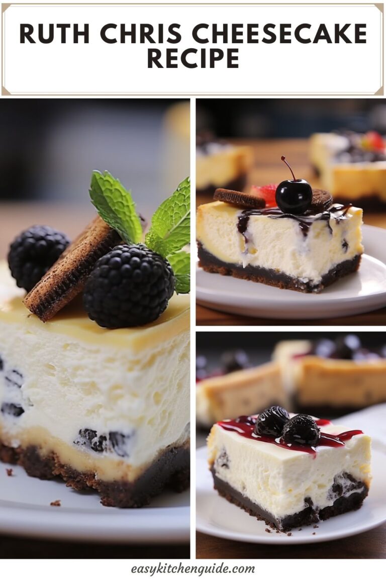 Ruth Chris Cheesecake Recipe - Easy Kitchen Guide