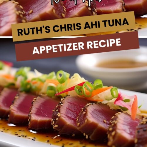 Ruth's Chris Ahi Tuna Appetizer Recipe