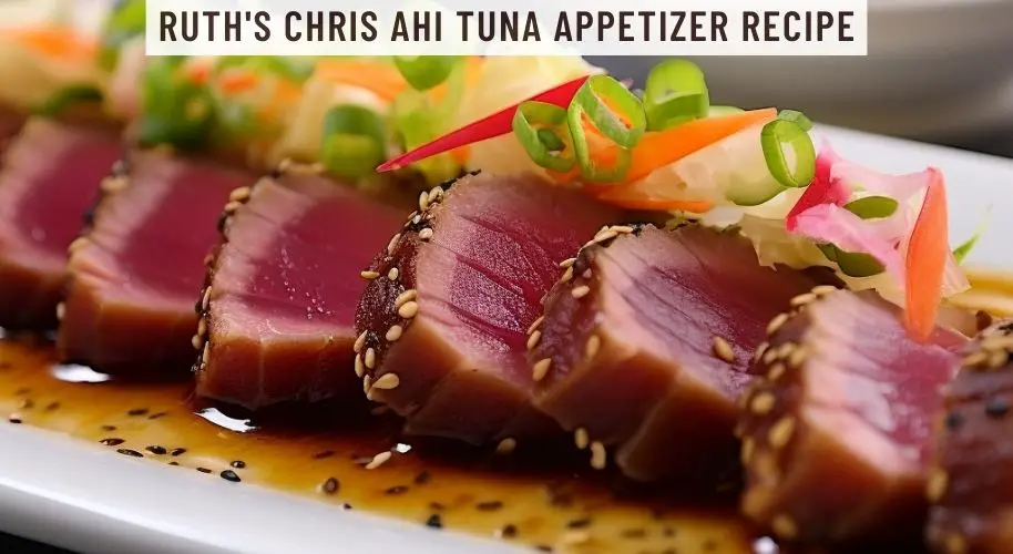 Ruth's Chris Ahi Tuna Appetizer Recipe