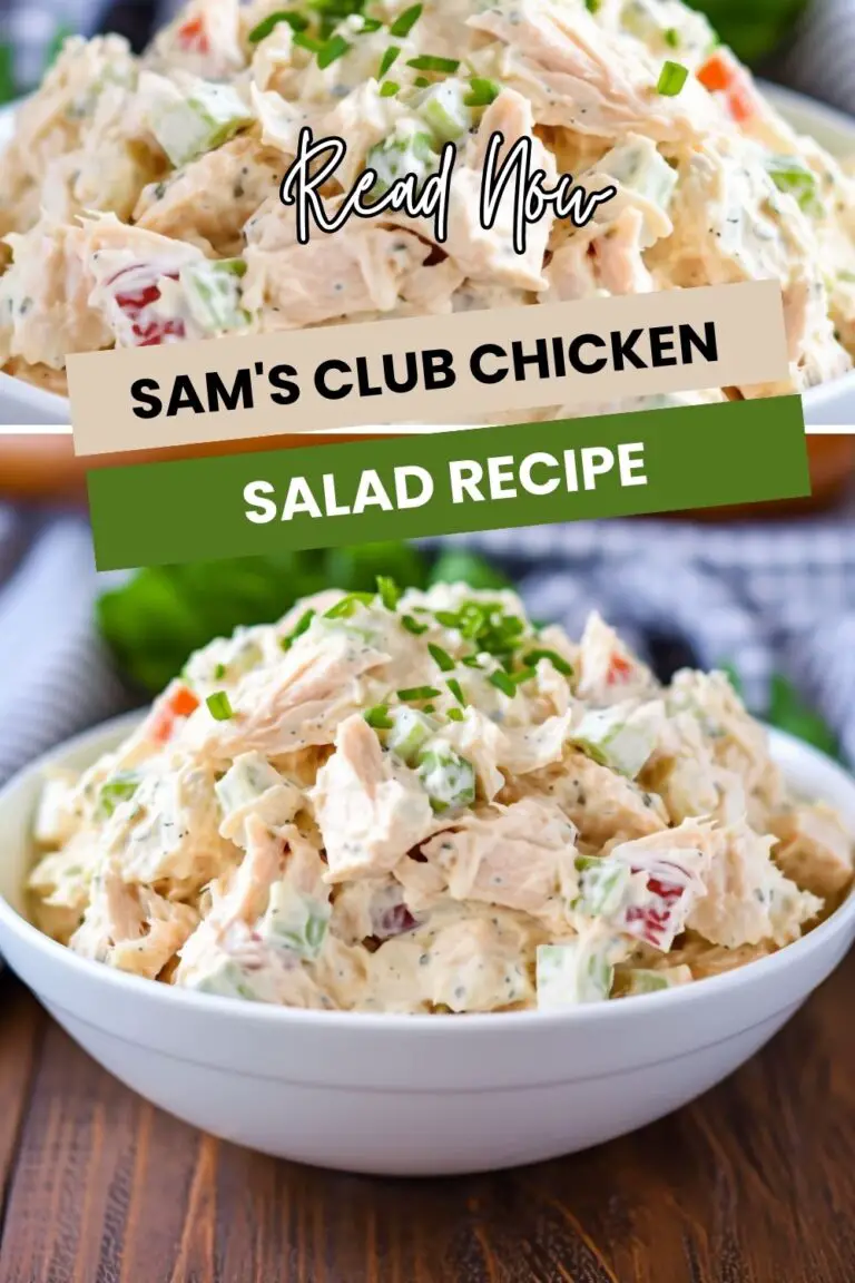 Sam's Club Chicken Salad Recipe