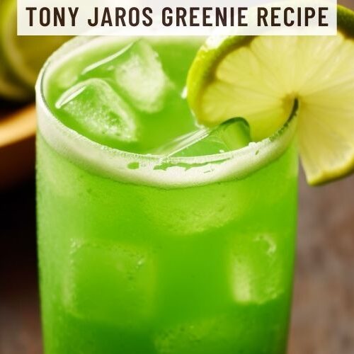 Tony Jaros Greenie Recipe