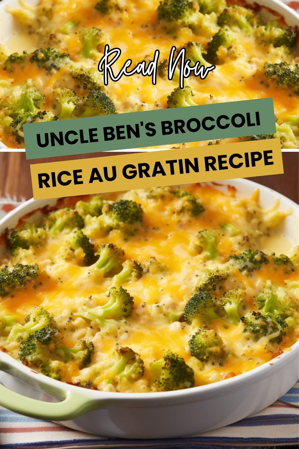 Uncle Ben's Broccoli Rice Au Gratin Recipe