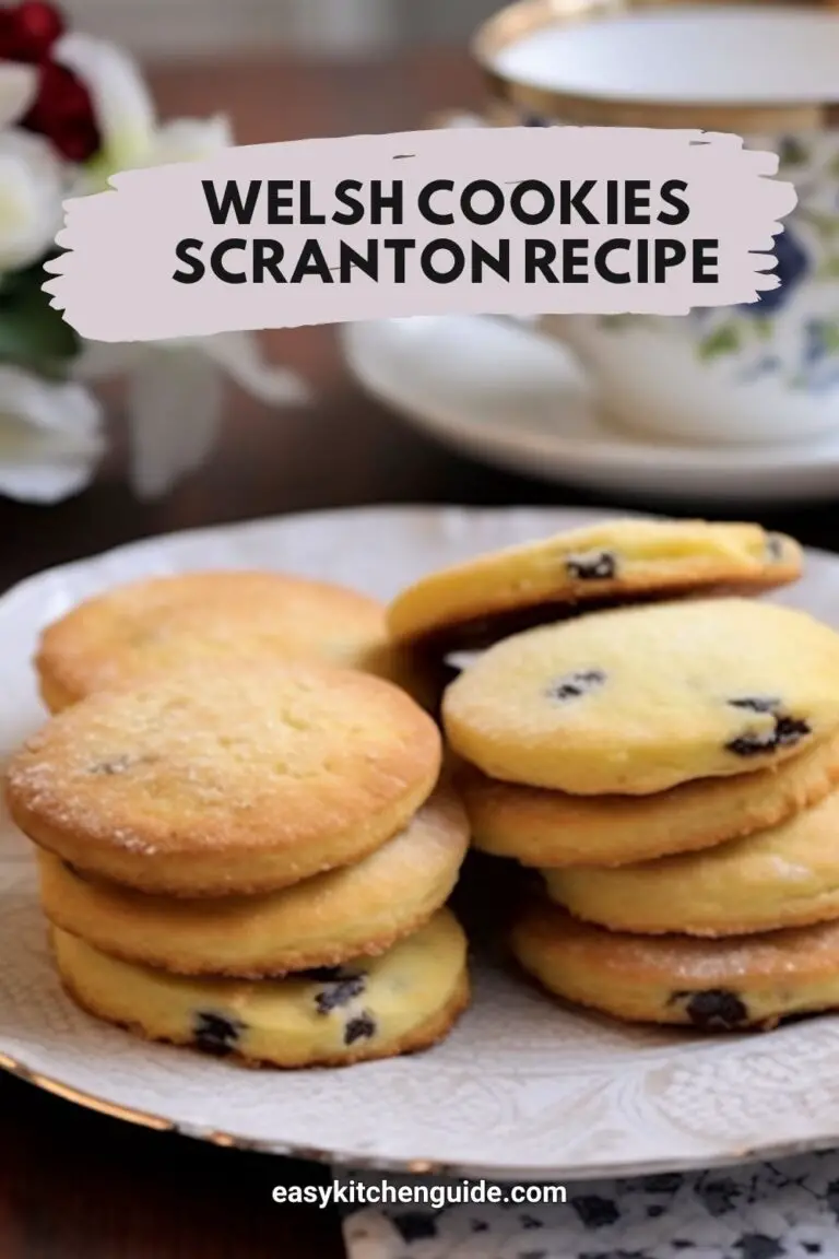 Welsh Cookies Scranton Recipe Easy Kitchen Guide