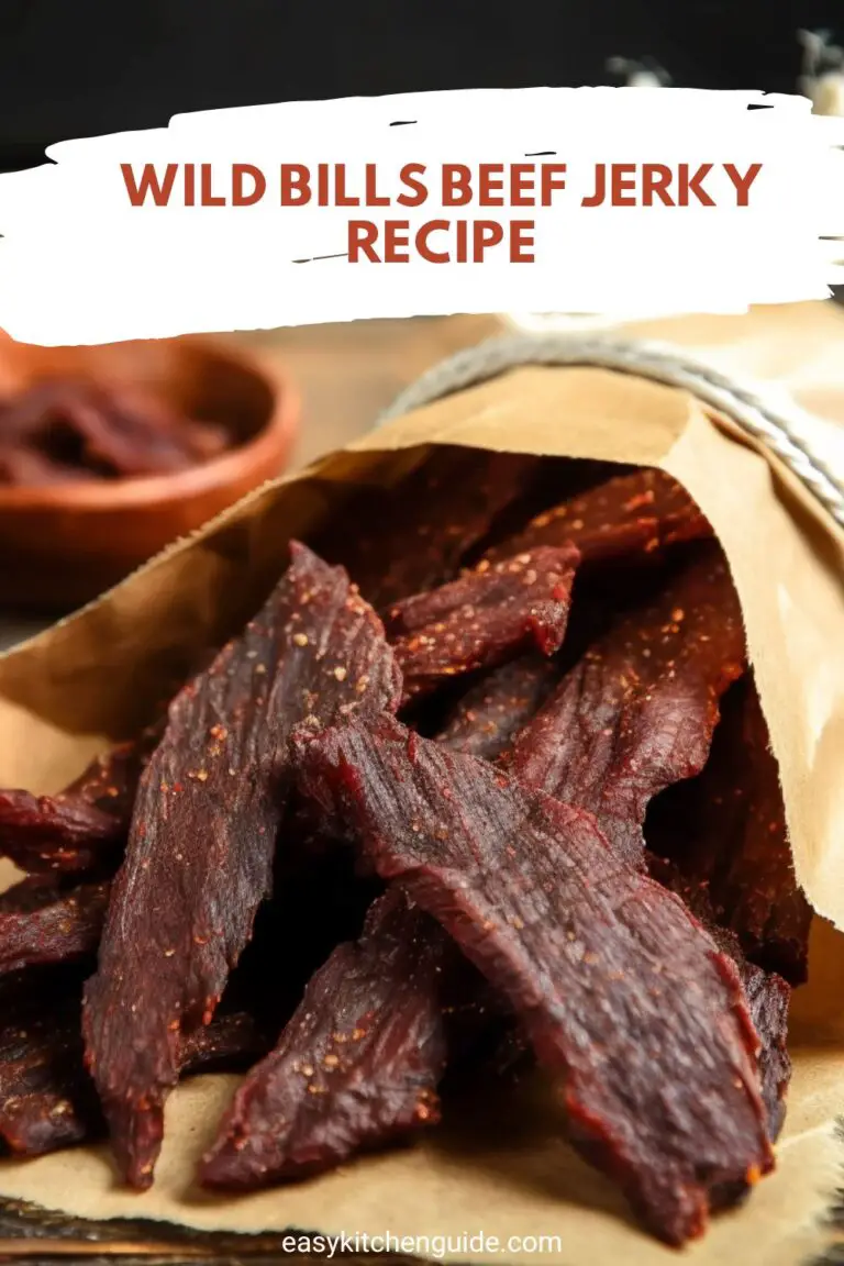 Wild Bills Beef Jerky Recipe