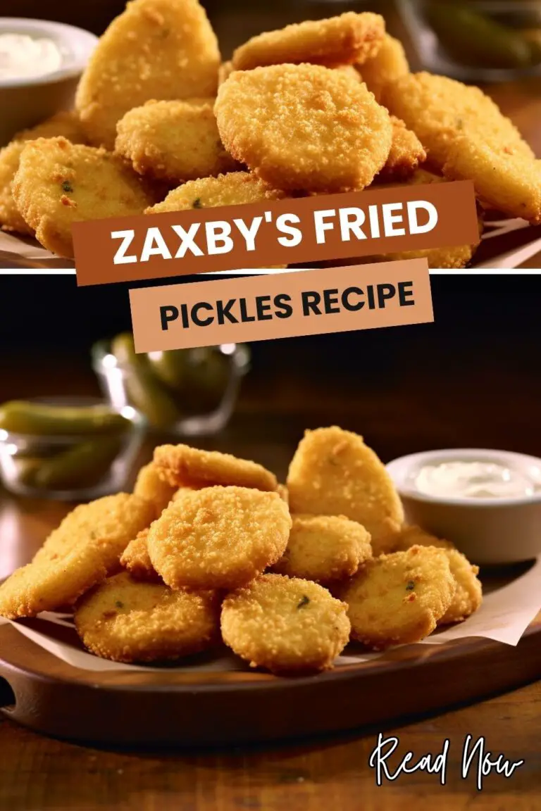 Zaxby's Fried Pickles Recipe