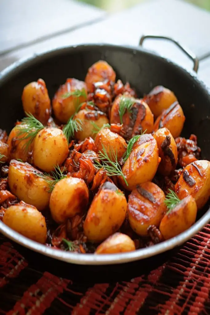 BBQ Boiled Potatoes Copycat Recipe